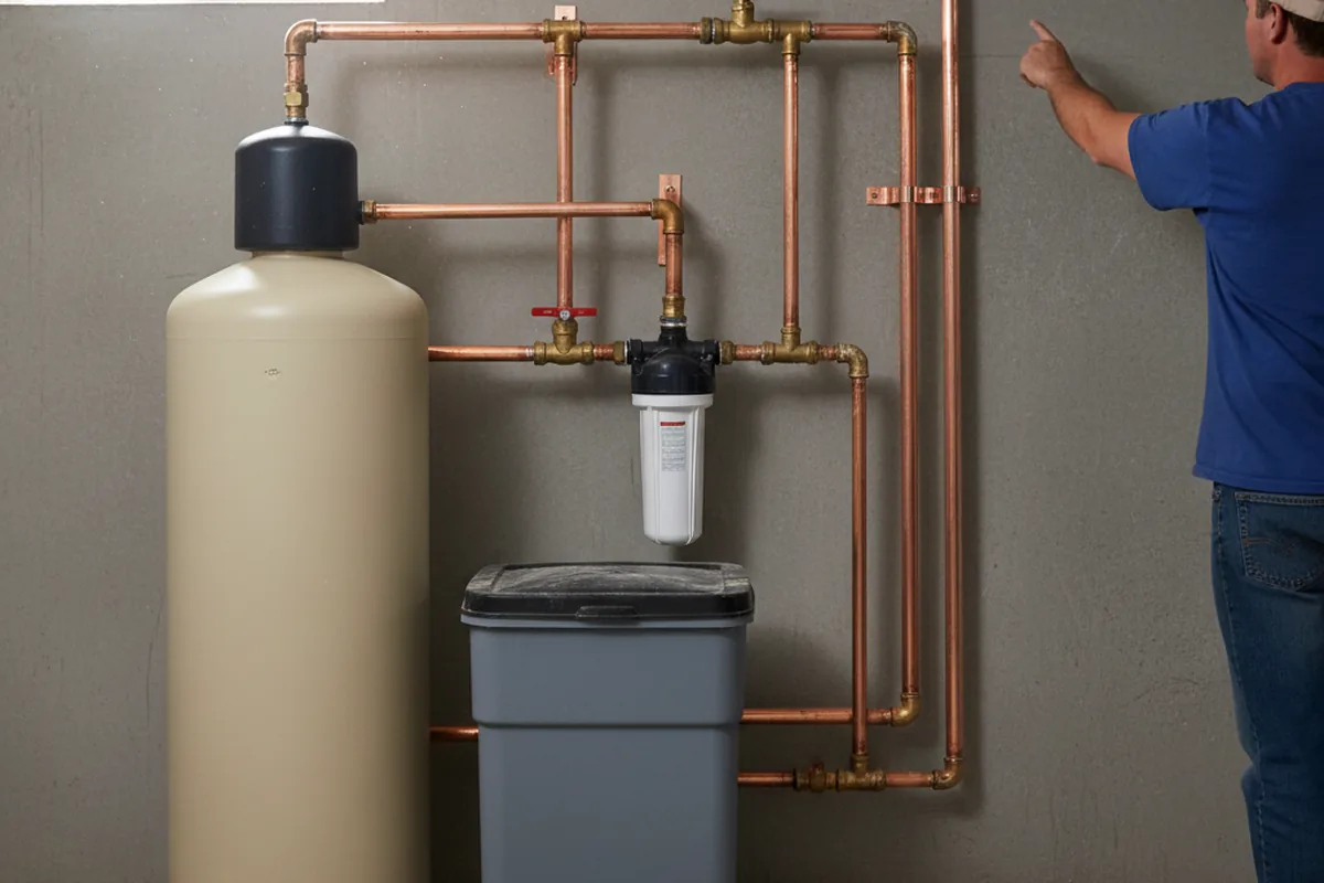 Whole-house water treatment system installed in Ferndale
